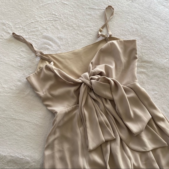 Show Me Your Mumu Lauren Tie Maxi Bridesmaids Dress - Picture 7 of 12